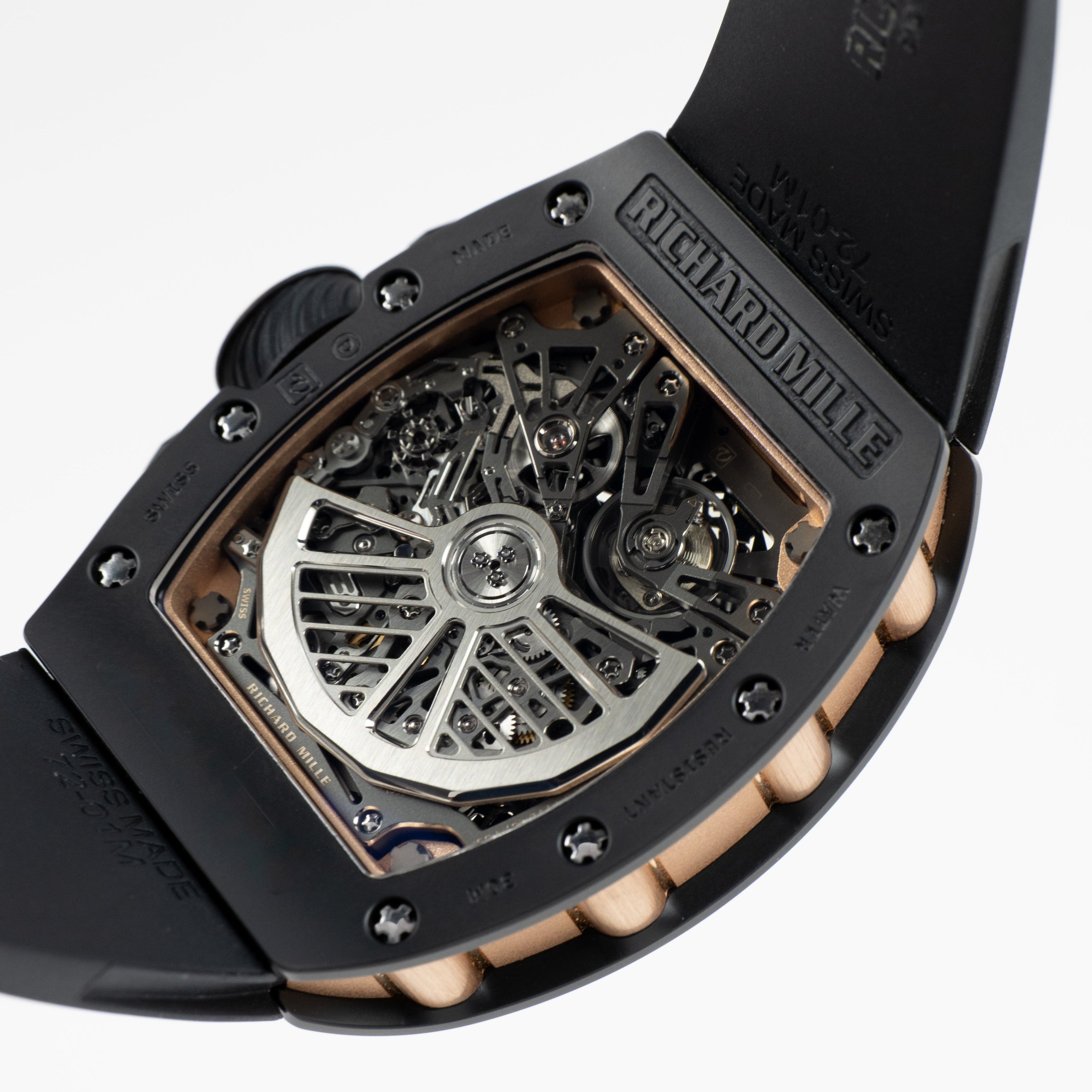 Umbraux R 7132 Chronograph Black Rose Gold