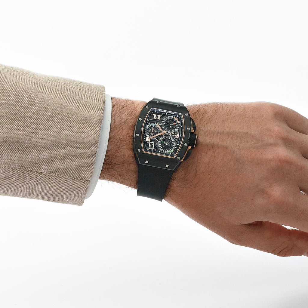 Umbraux R 7132 Chronograph Black Rose Gold