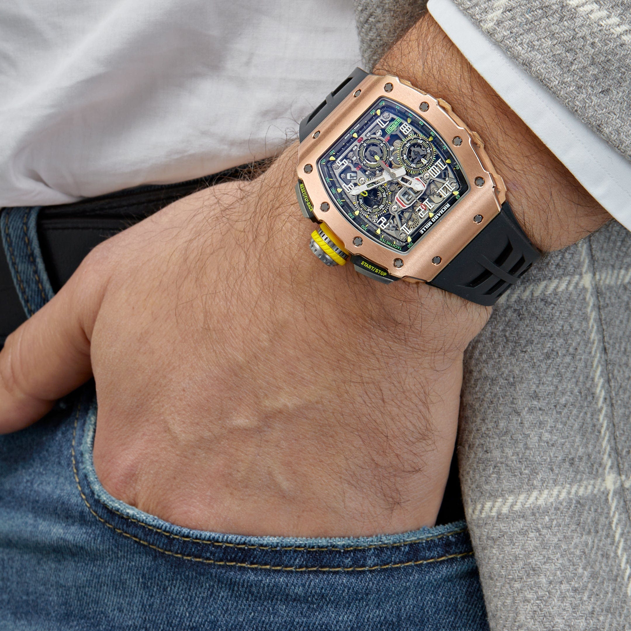 Umbraux R 7105 Chronograph Rose Gold
