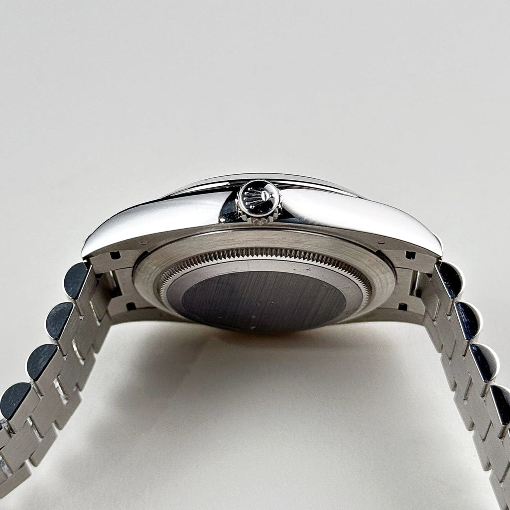 Umbraux Date 5101 40mm Platinum Olive Green