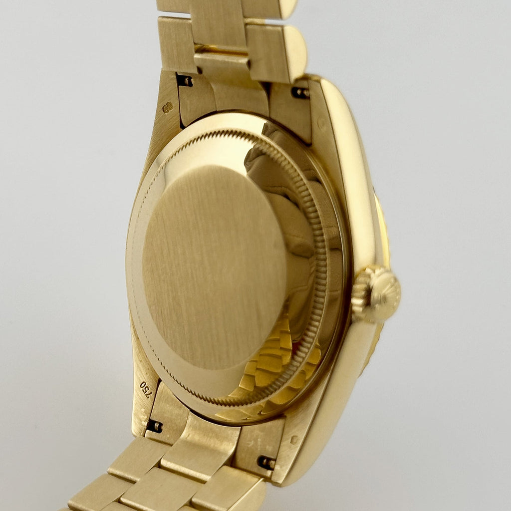 Umbraux Date 5105 36mm Yellow Gold Black