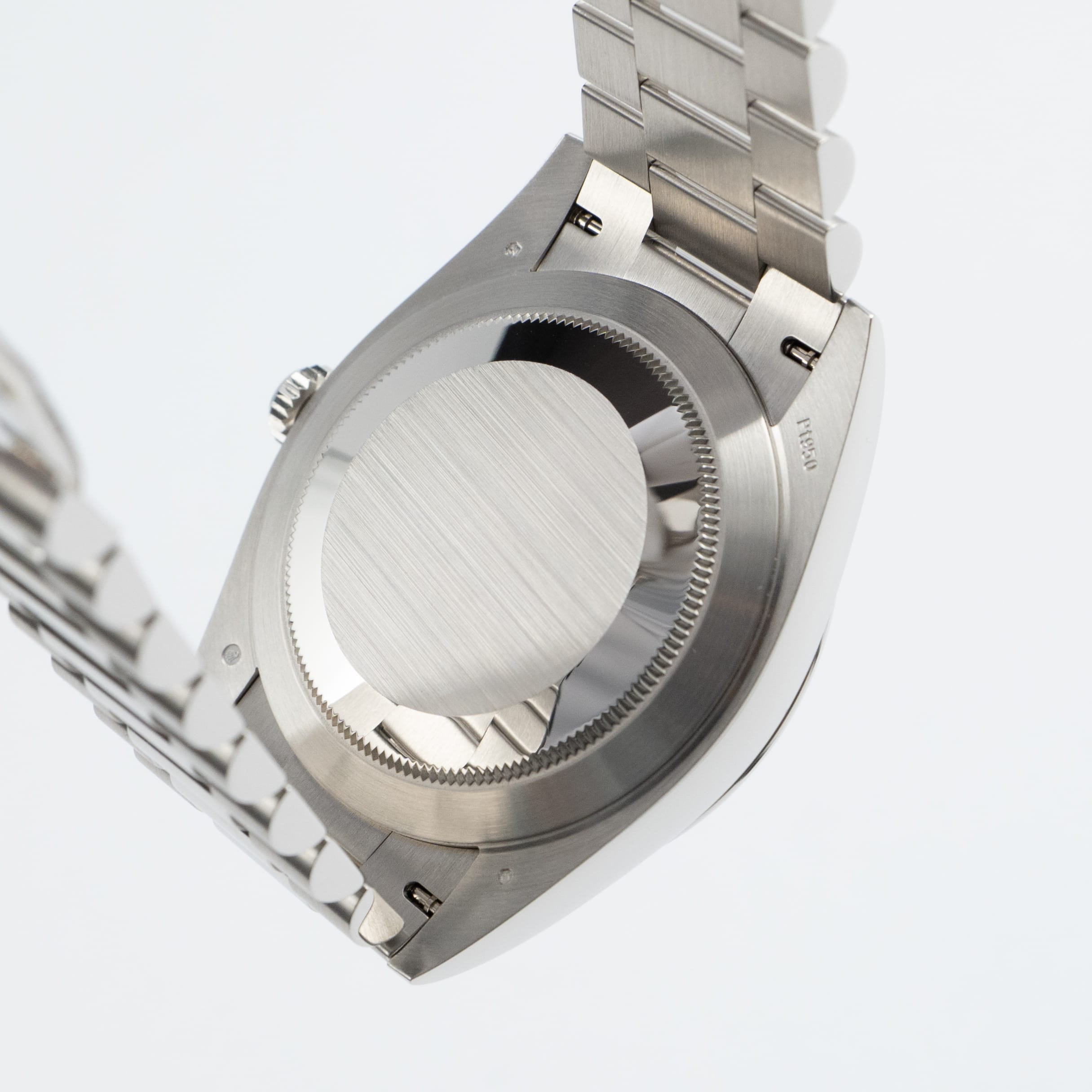 Umbraux Date 5104 40mm Platinum Meteorite