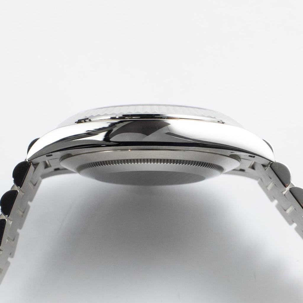 Umbraux Date 5104 40mm Platinum Meteorite