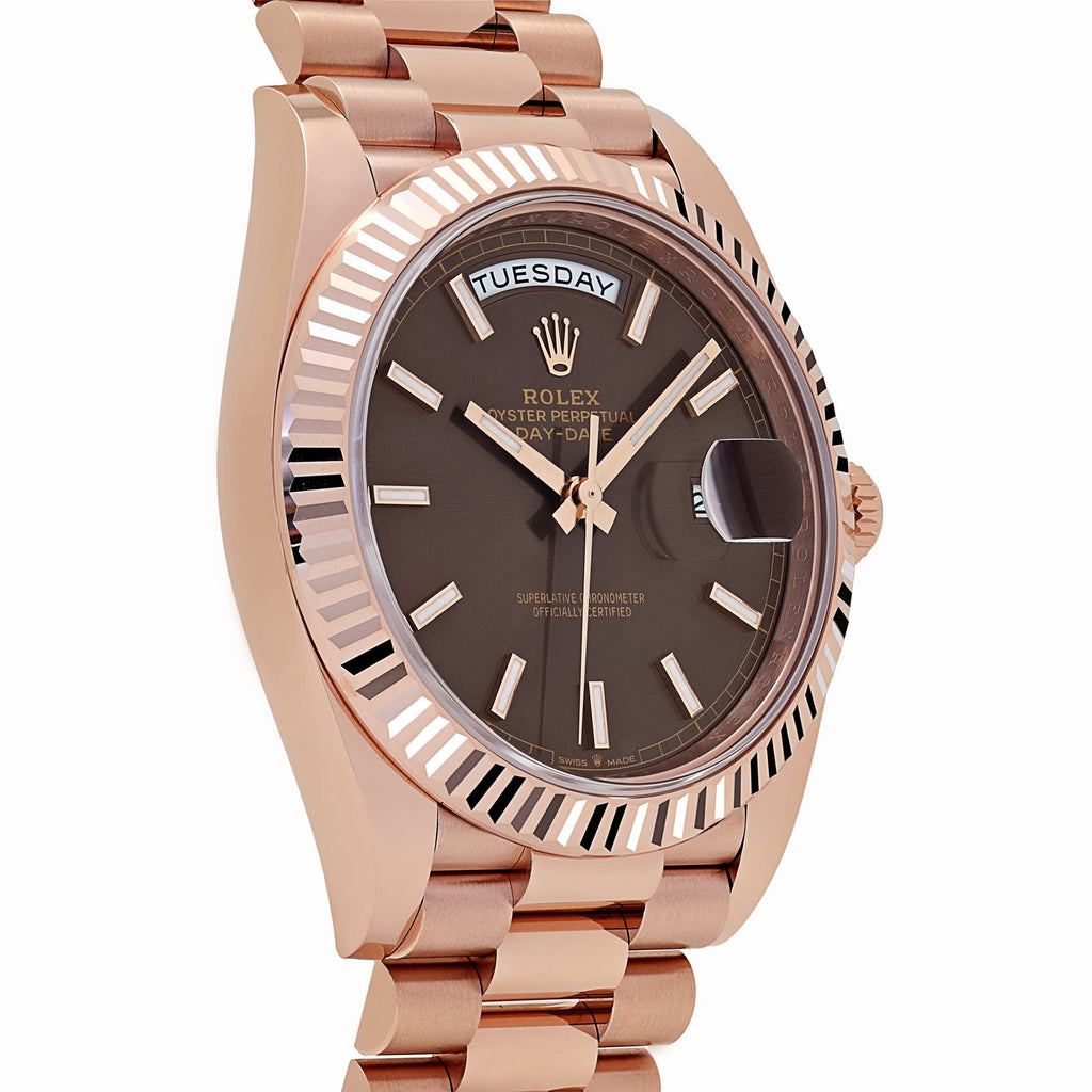Umbraux Date 5102 40mm Rose Gold Chocolate II
