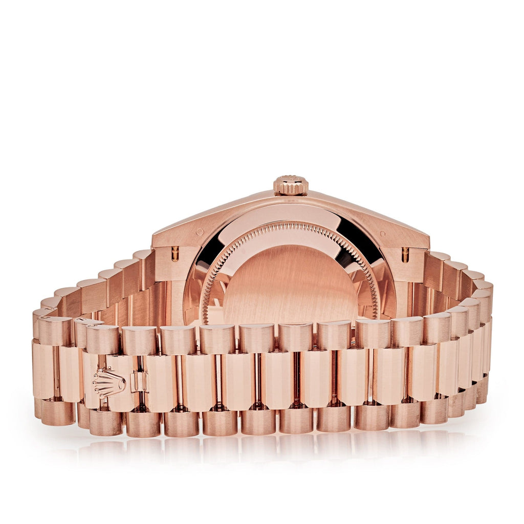 Umbraux Date 5102 40mm Rose Gold Olive Green