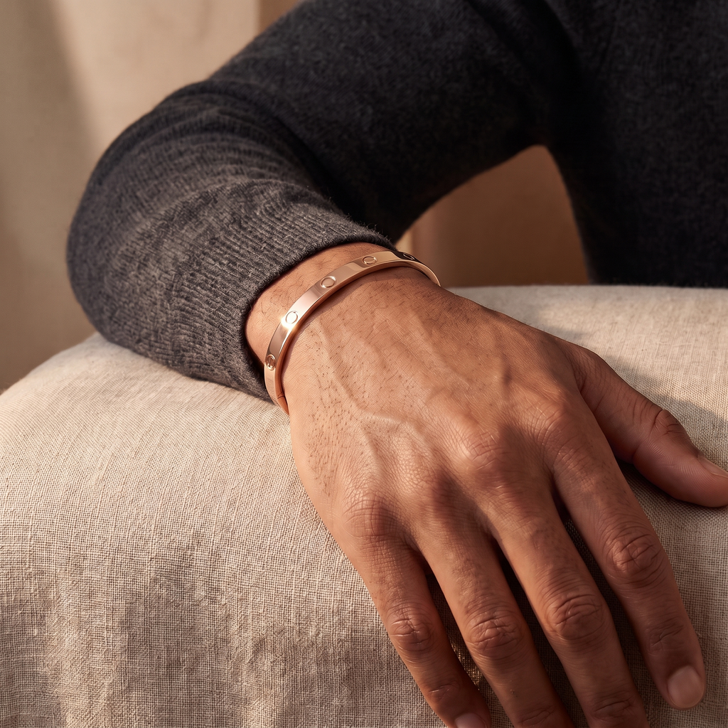 Umbraux Serment Bracelet – Rose Gold