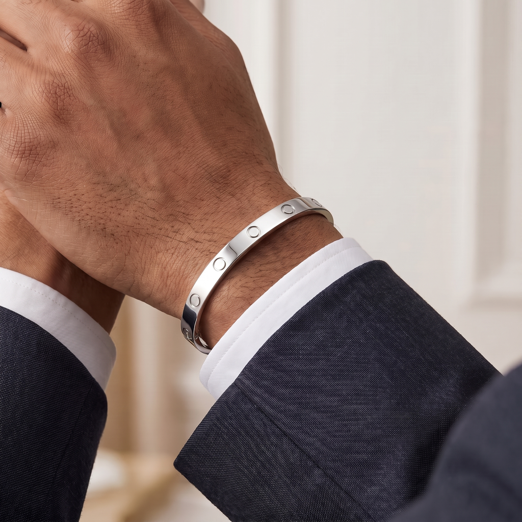 Umbraux Serment Bracelet – White Gold