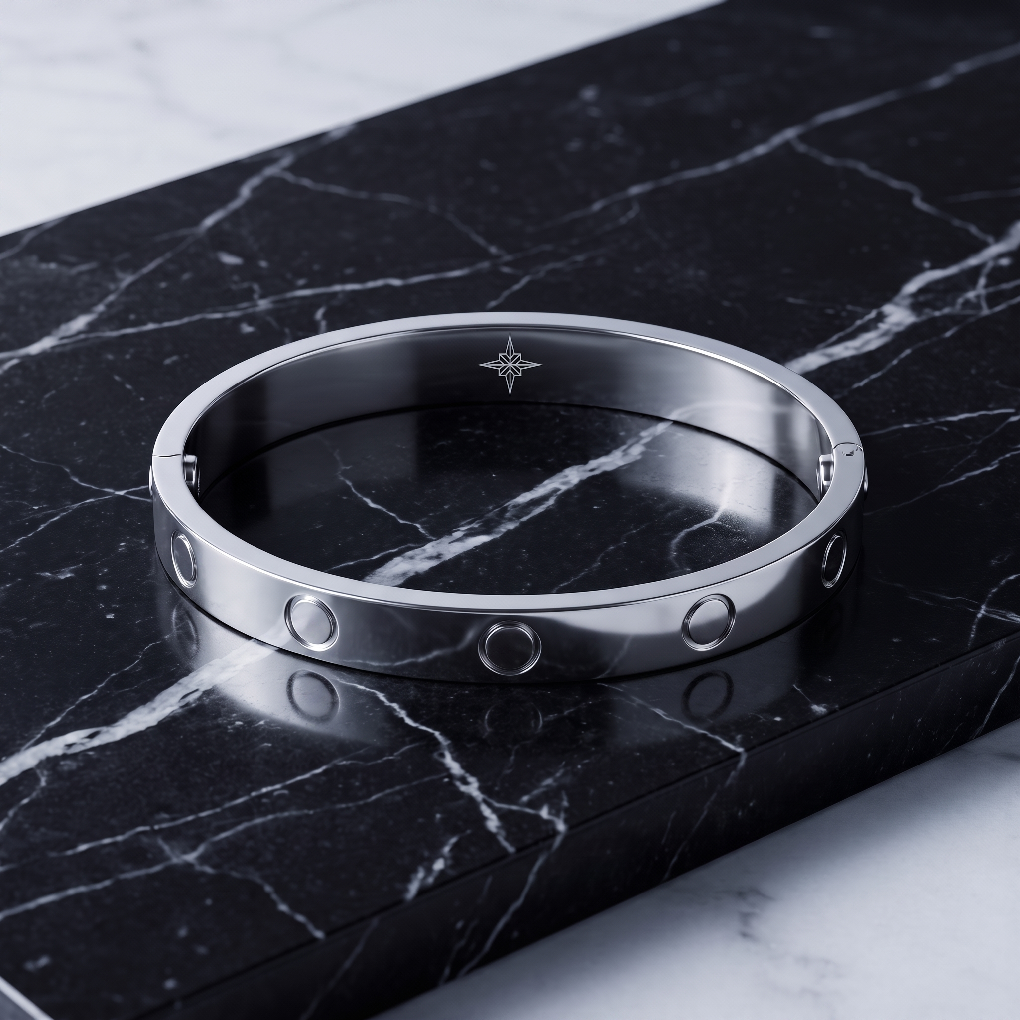 Umbraux Serment Bracelet – White Gold