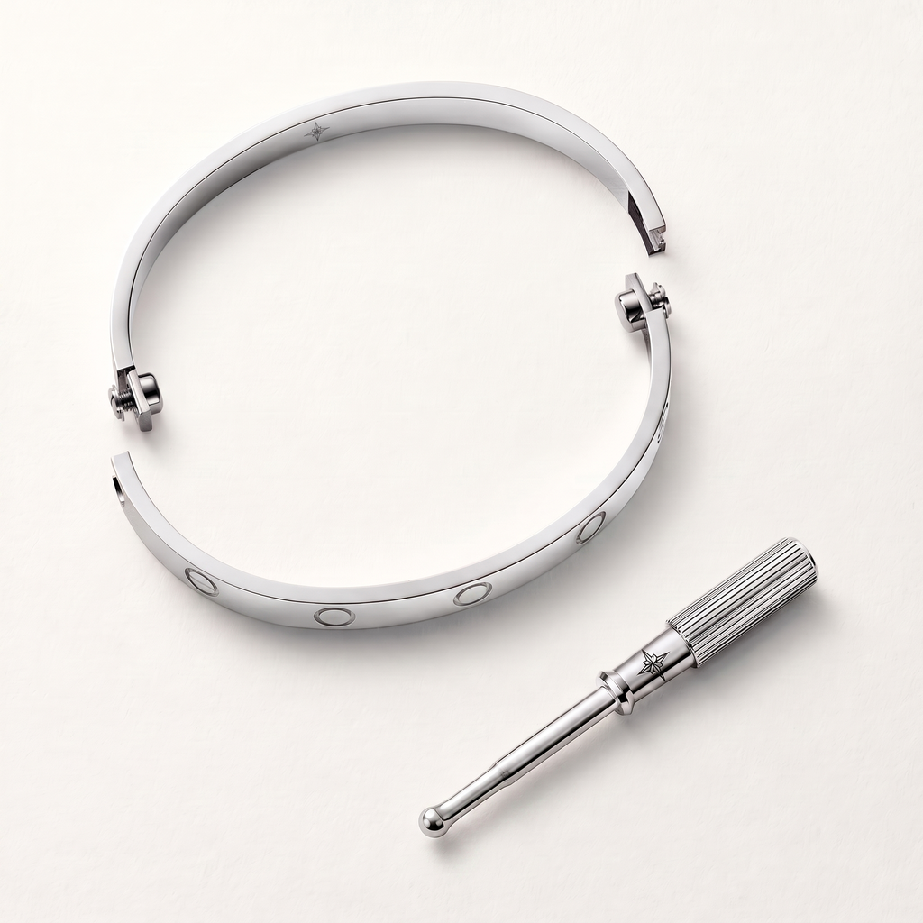 Umbraux Serment Bracelet – White Gold