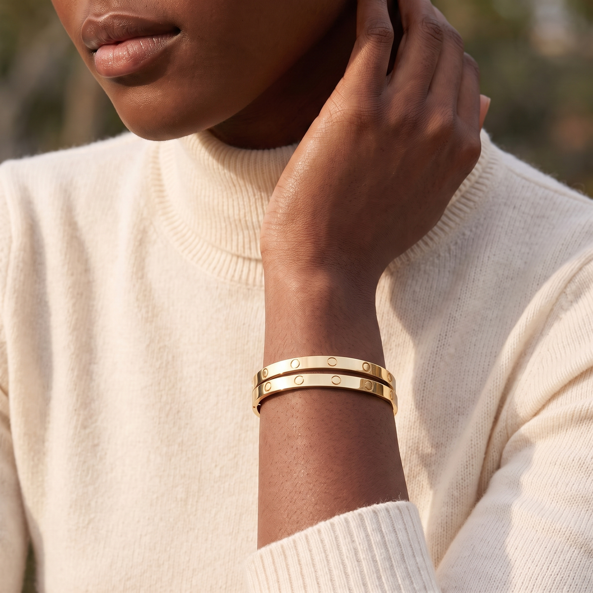 Umbraux Serment Bracelet – Yellow Gold