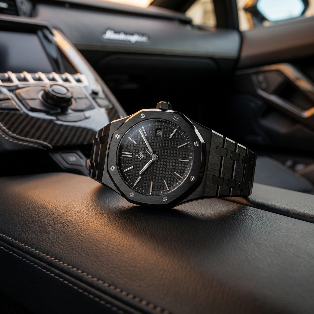Umbraux Vauban 41mm Integrated – Obsidian