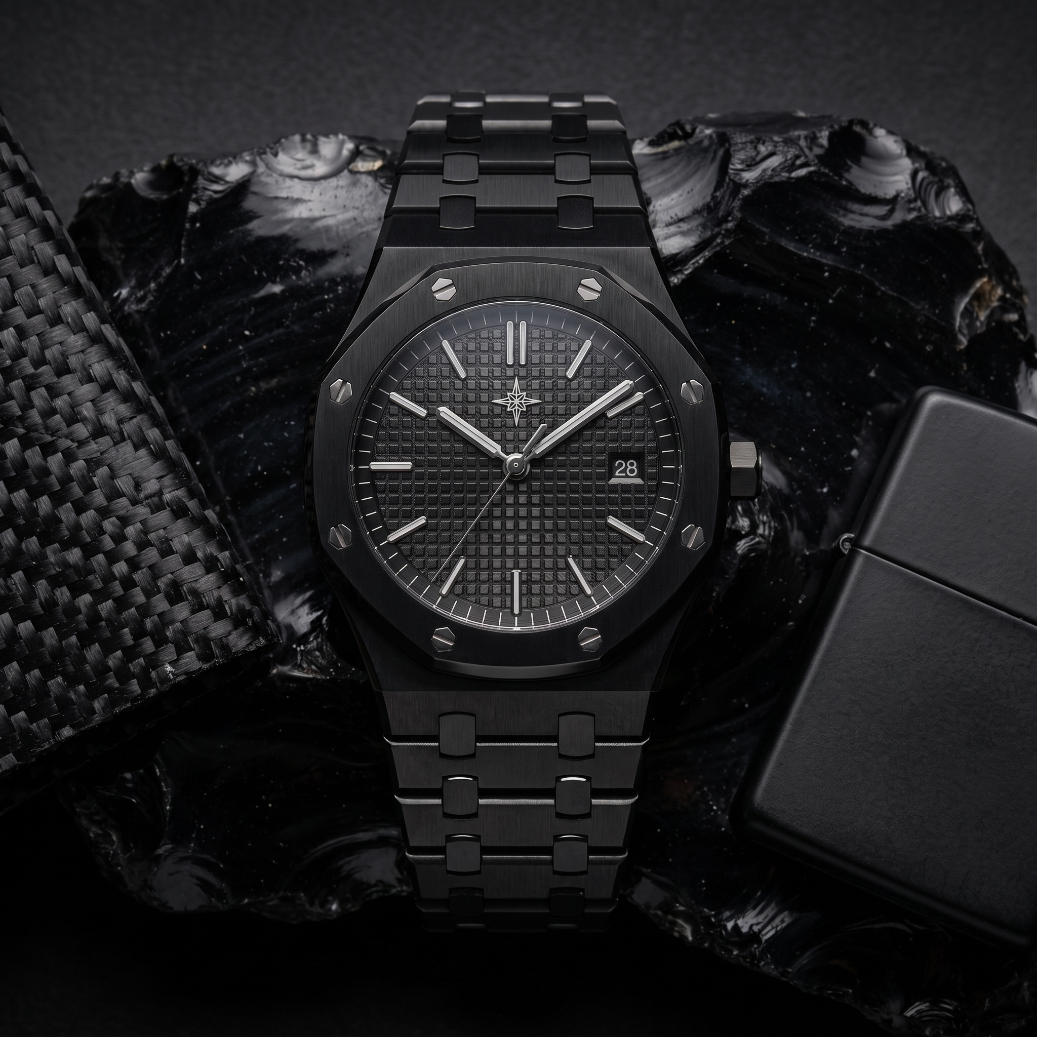 Umbraux Vauban 41mm Integrated – Obsidian