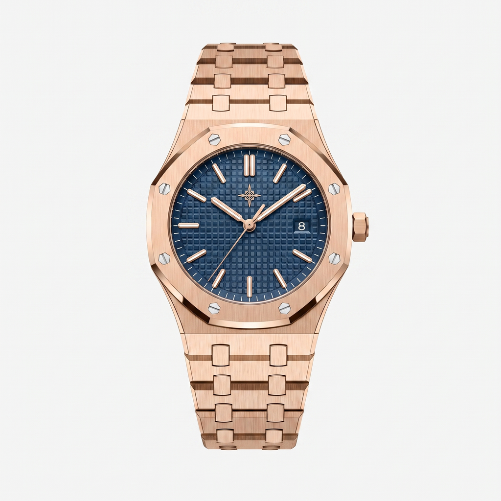 Umbraux Vauban 41mm Integrated – Rose Azure