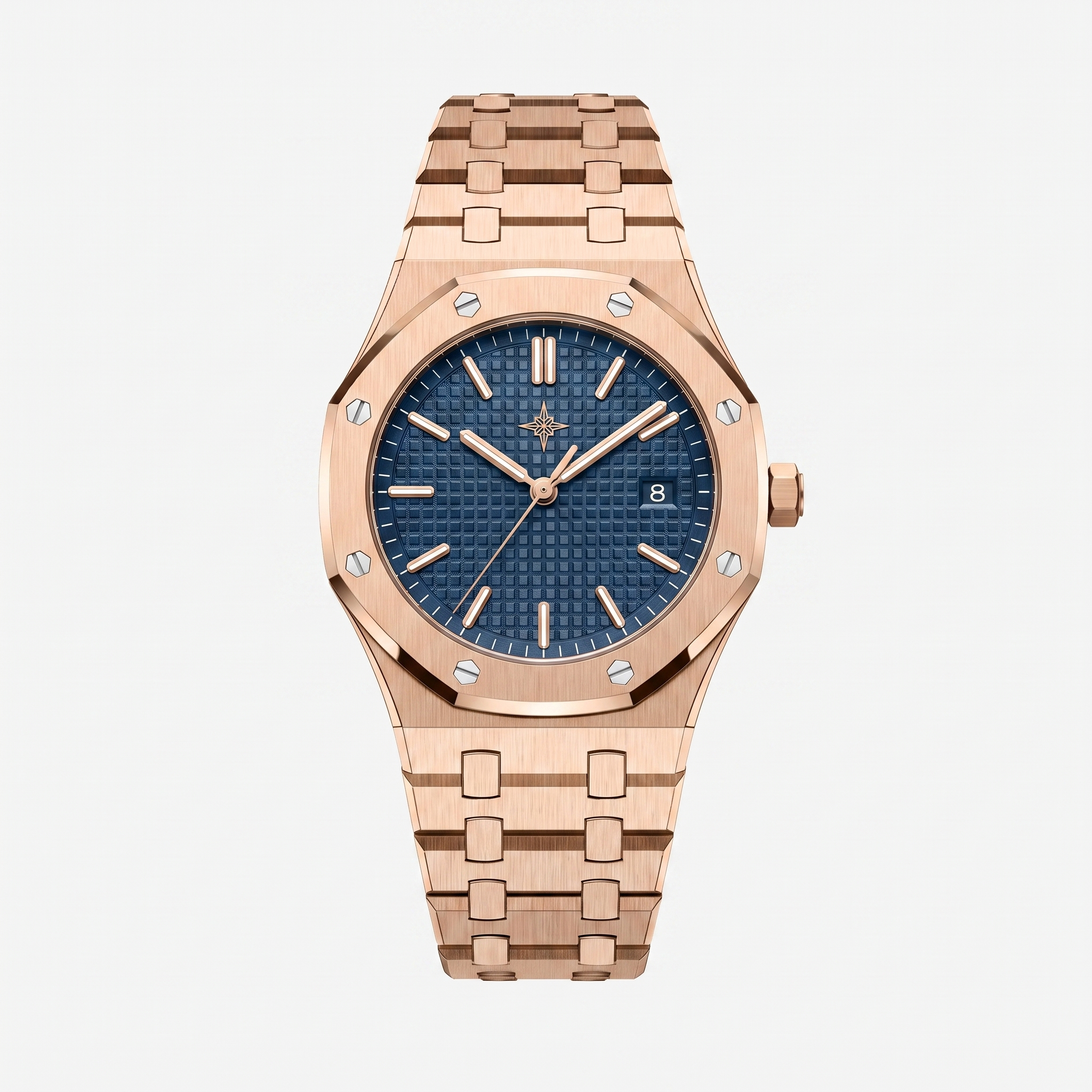 Umbraux Vauban 41mm Integrated – Rose Azure