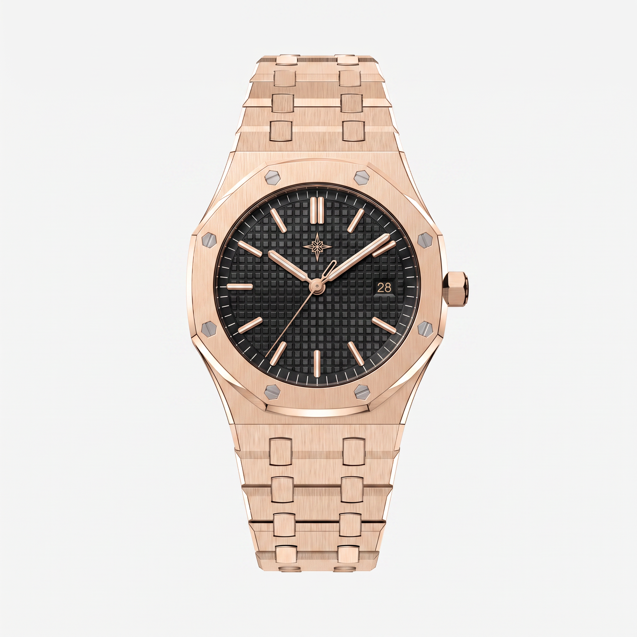 Umbraux Vauban 41mm Integrated – Rose Noir