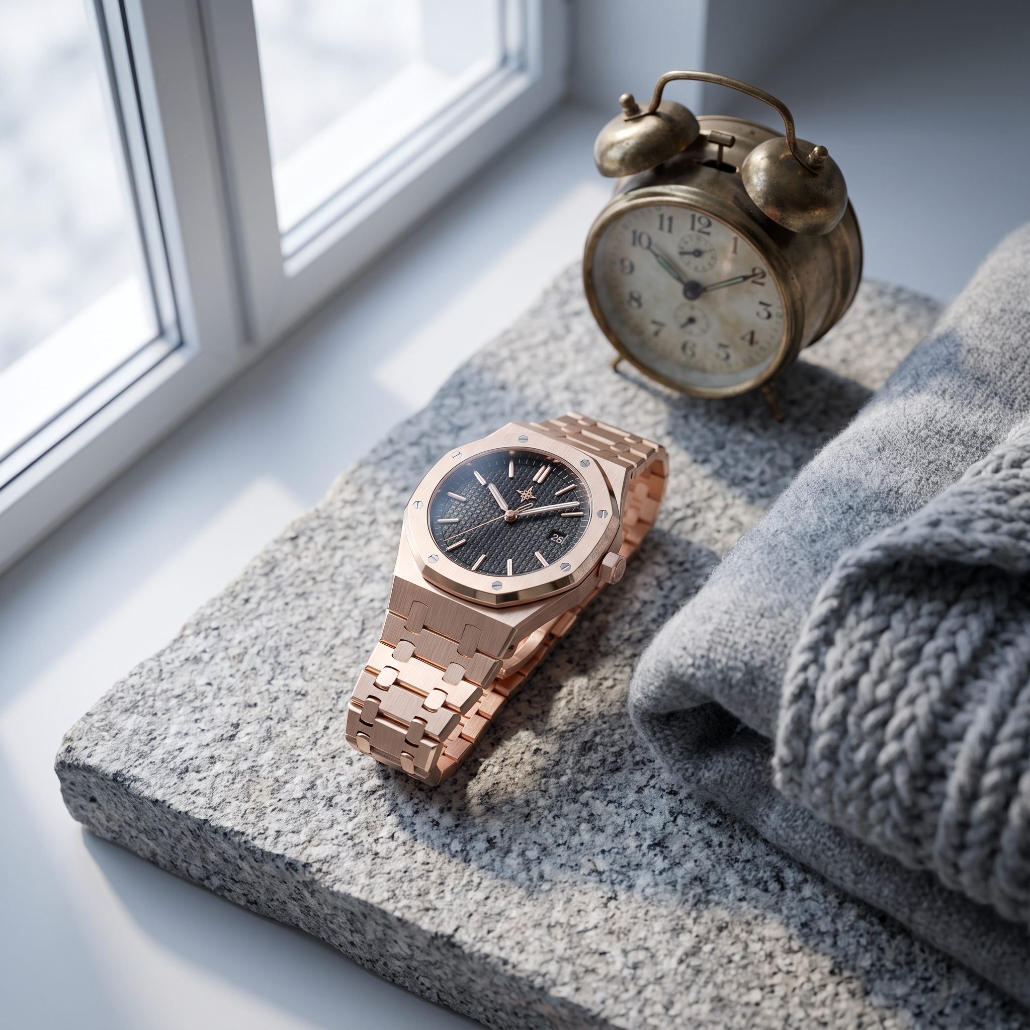 Umbraux Vauban 41mm Integrated – Rose Noir