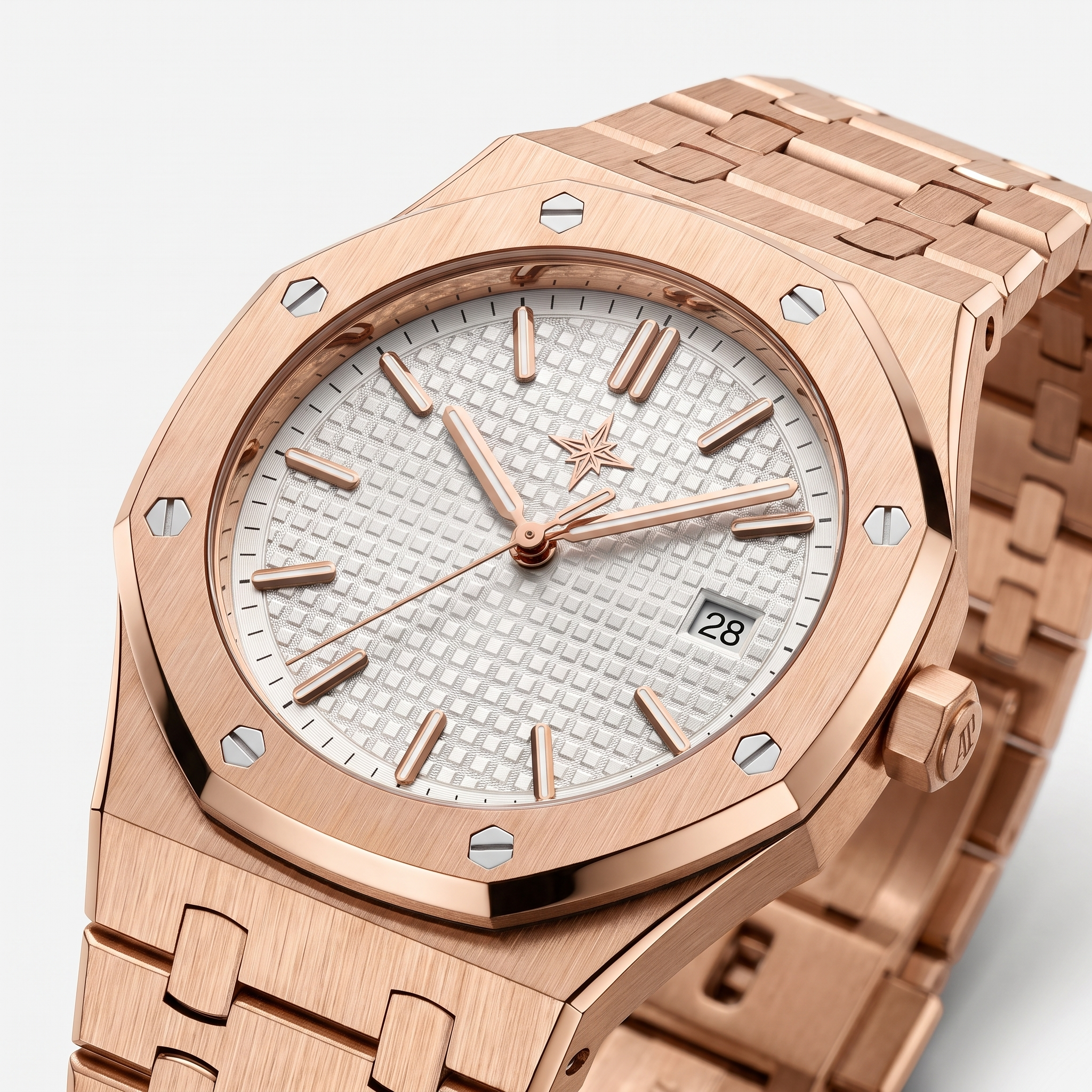 Umbraux Vauban 41mm Integrated – Rose Pearl